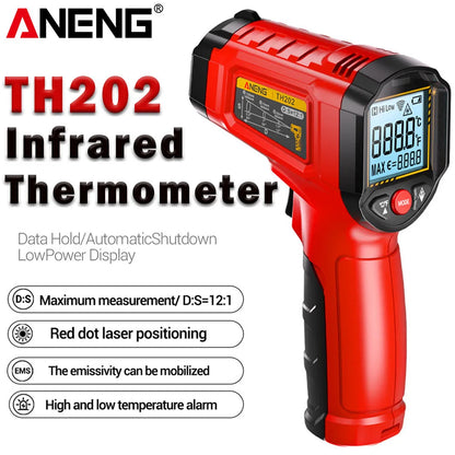 Infrared Thermometer Gun Non-contact Sensing
