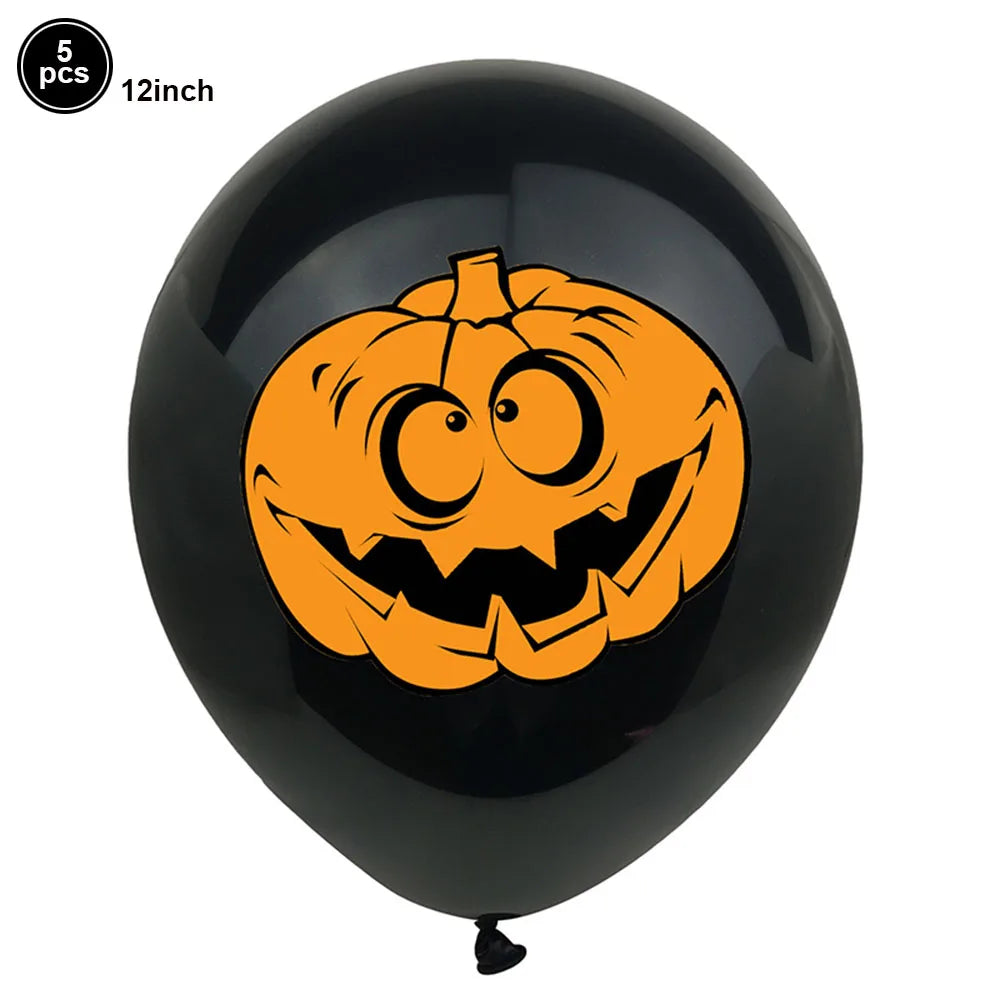 Halloween Inflatable Ghost Tree Balloons Pumpkins Mummy Miko