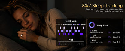 AURA Matt Smart Ring Fitness Sports Health Monitor Sleep