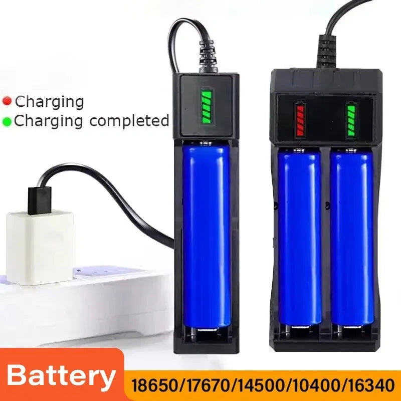 Battery Charger Rechargeable Lithium Battery USB Charger
