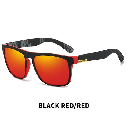 Fashion Vintage Square Polarized Sunglasses Men Women