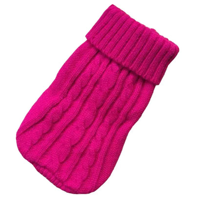 Dog Winter Clothes Knitted Pet Clothes Pet Sweater
