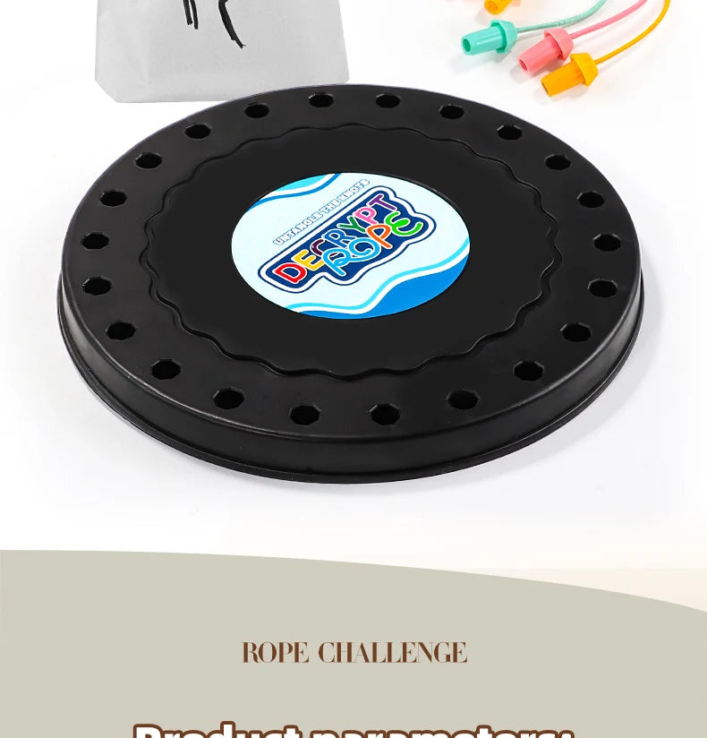 New Rope Breaking Battle Challenge Puzzle Toy Knot Toy