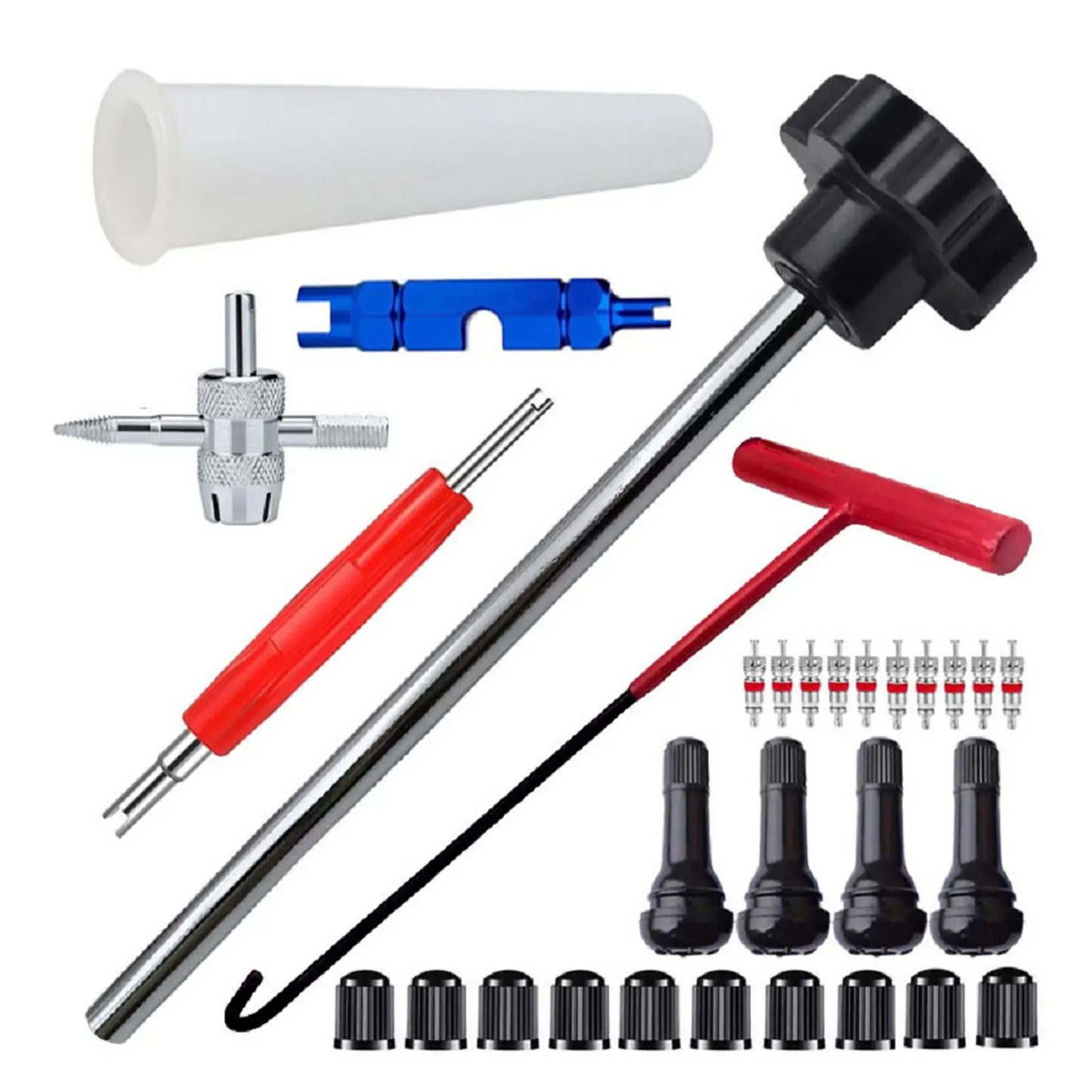 Quick Change Tire Valve Tool Kit Valve Stem Tire Valve Stem