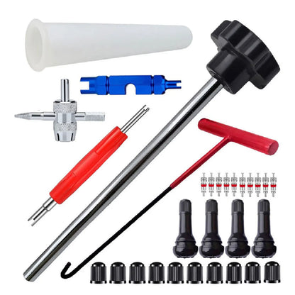 Quick Change Tire Valve Tool Kit Valve Stem Tire Valve Stem