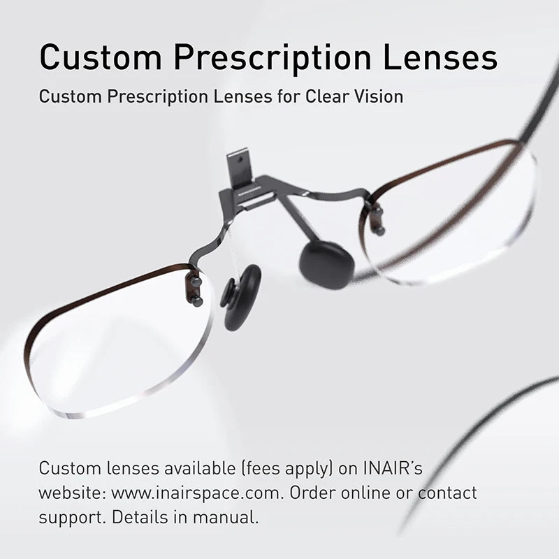 INAIR 2 PRO AI Smart AR Glasses | Reality/Virtual Switch