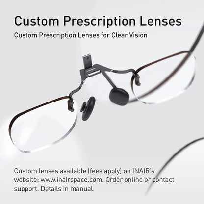 INAIR 2 PRO AI Smart AR Glasses | Reality/Virtual Switch