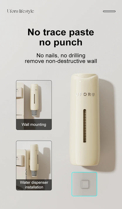 Water Dispenser Cup Extractor Wall Mounted Holder Bracket