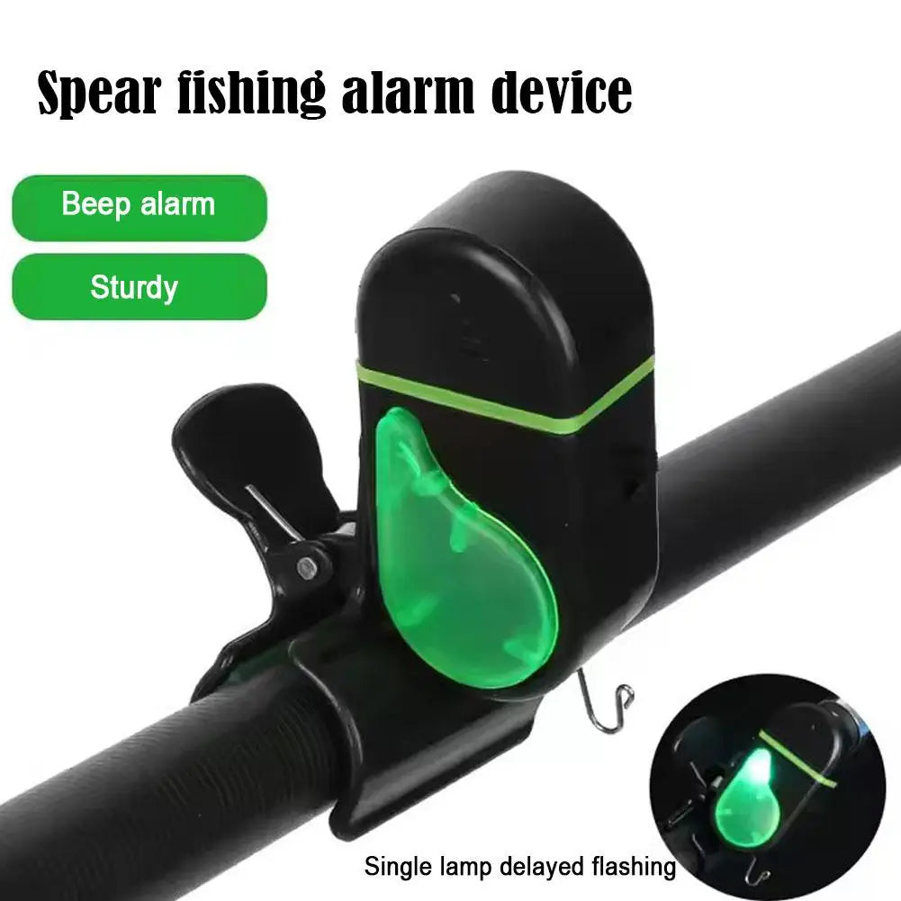 Fishing Bite Alarm with LED Light Clip On Fish