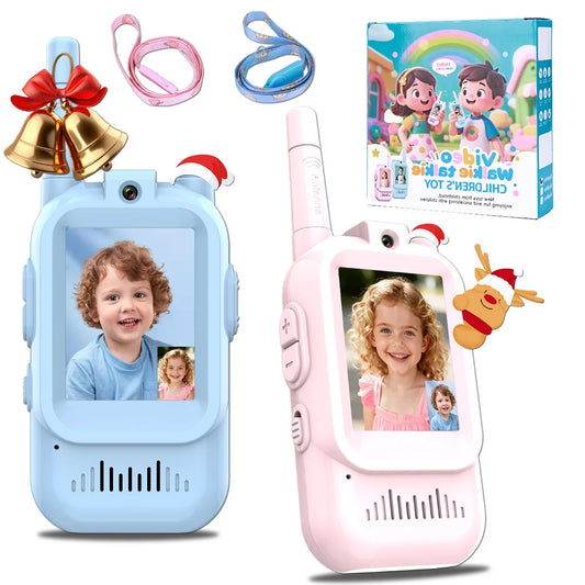 Children's Video Walkie Talkies 2 Pack Rechargeable