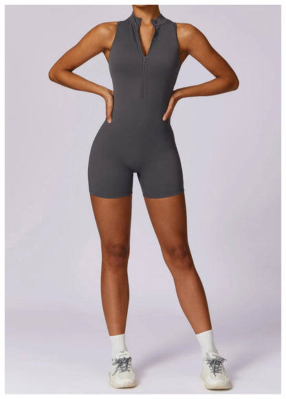 Scrunch Sports Overalls Gym Jumpsuit Women's Fitness