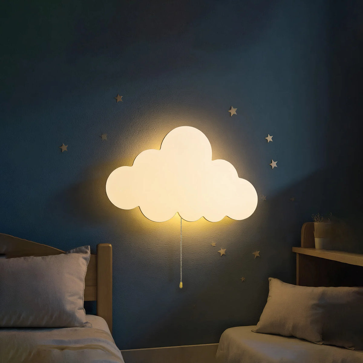 Floating Cloud Wall Lamp for Baby Nursery