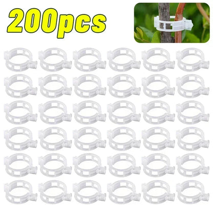 Plant Support Clips Reusable Plastic Connects Vine