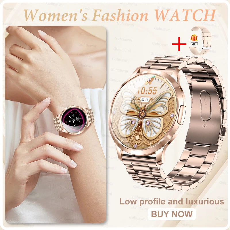 New Smart Watch For Women Gift 1.32 Inch Full Touch Screen