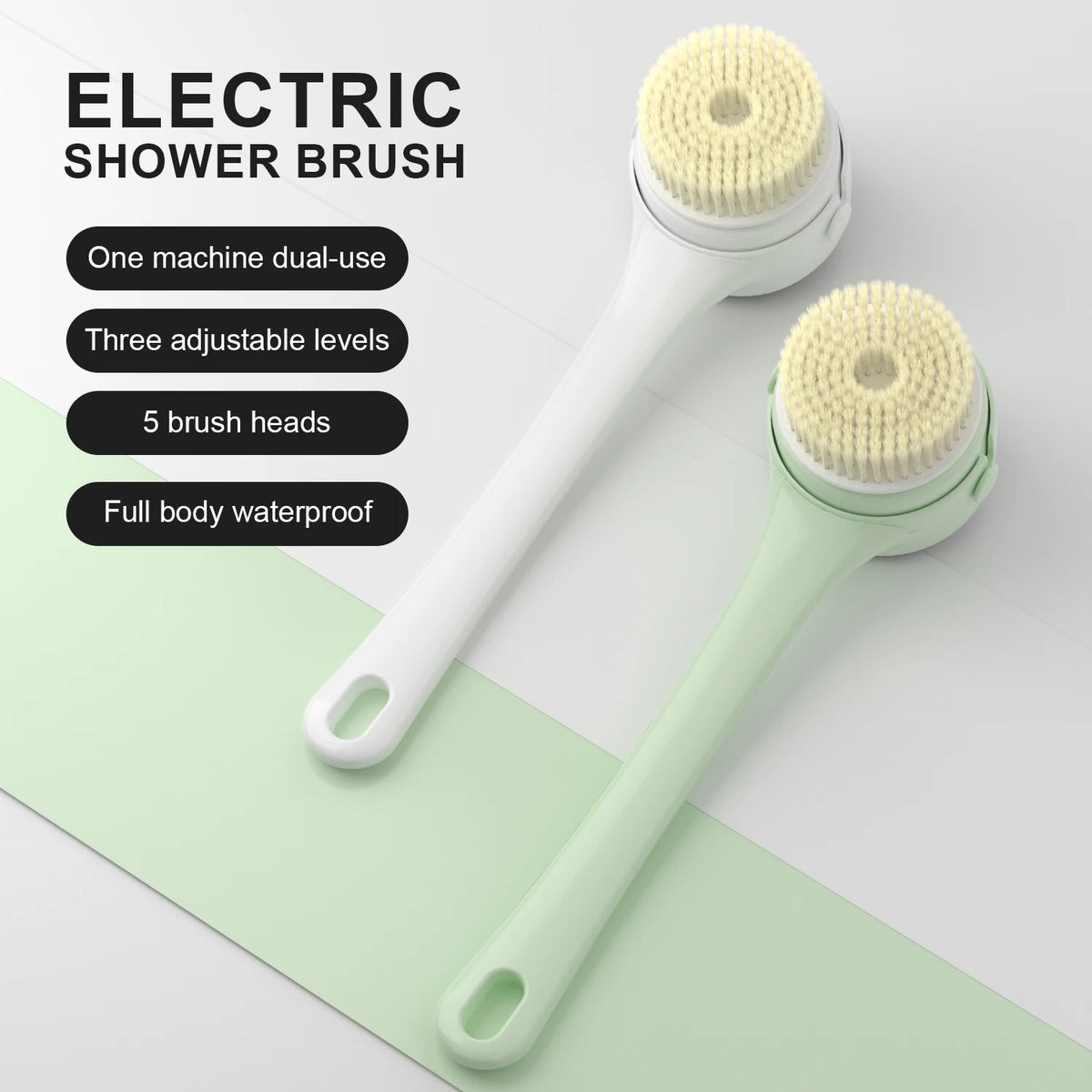 NEW Electric Shower Body Cleaning Brush