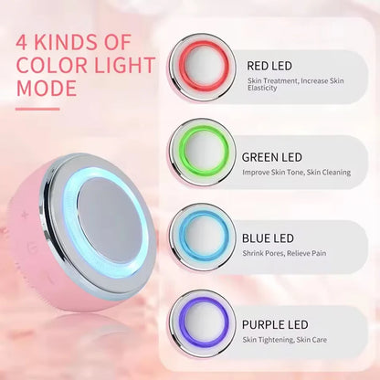 Mini Electric Silicone Face Cleaning Brush