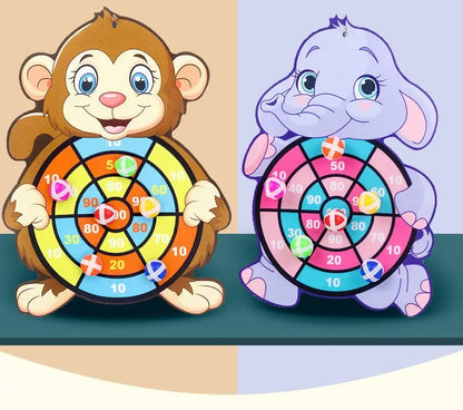 Educational Games Dart Board Baby Toy Stickey Ball Dart
