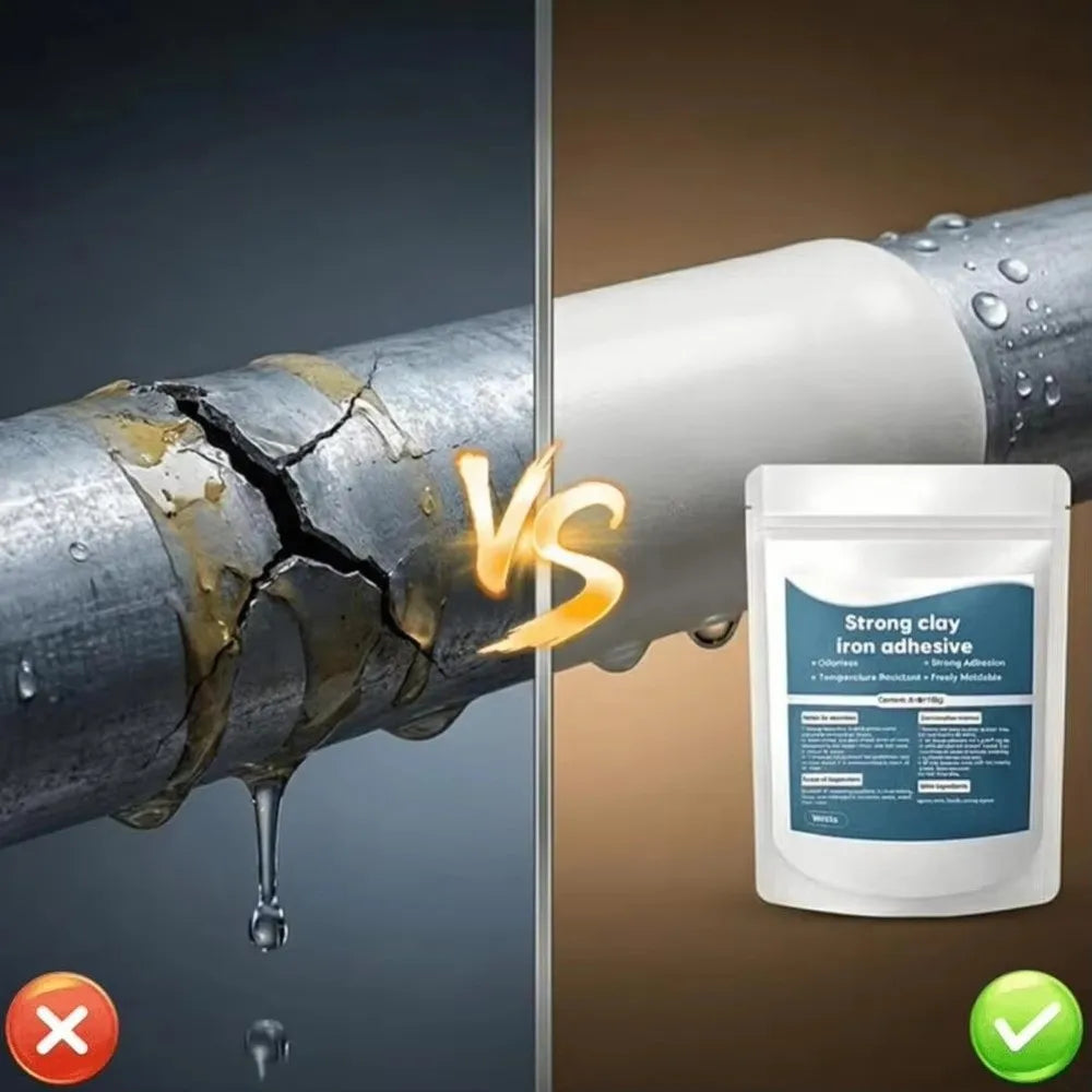 New White Metal Repair Putty Strong Bond Hole Filling