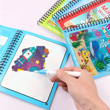 Magical Book Water Drawing Montessori Toys Coloring Book