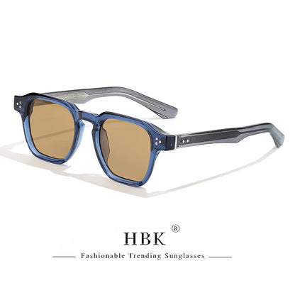 HBK New Fashion Sunglasses men Vintage Square