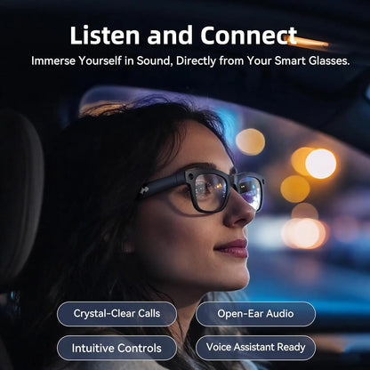New Smart AI Glasses 1080P HD Video Record Camera ChatGPT