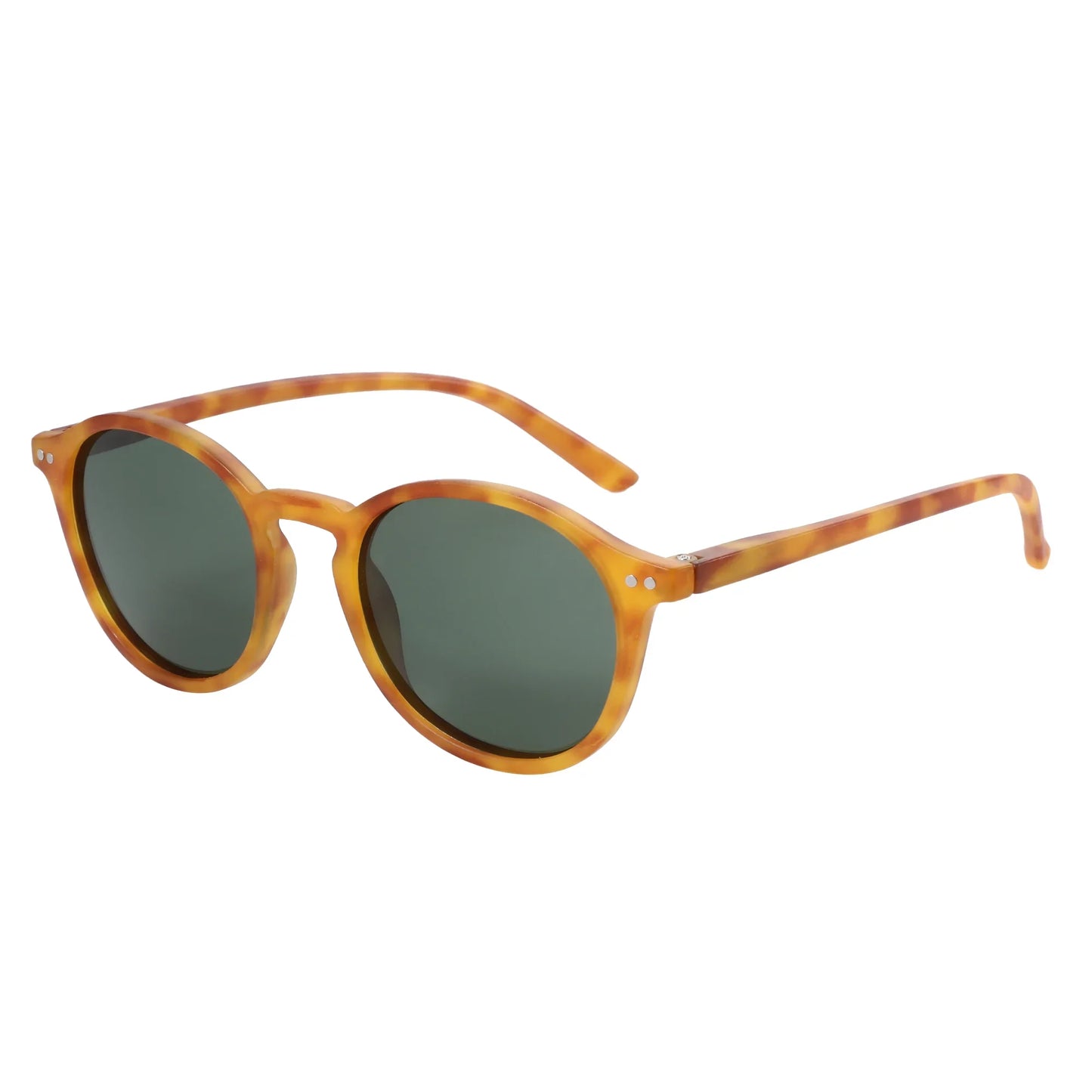 Retro Small Round Polarized Sunglasses Men Women Lightweight