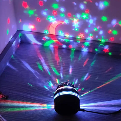 LED Starry Sky Night Lights USB Projector Lamp Magic Ball