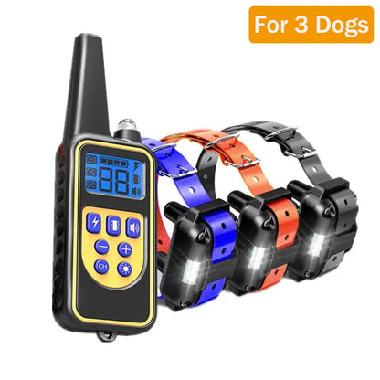 Electric Dog Training Collar Waterproof Dog Bark Collar