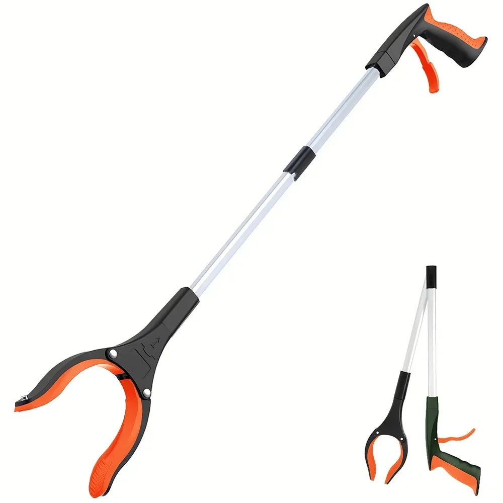 Extra Long Grabber Reacher with 360°Rotating Jaw