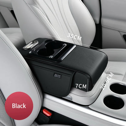 Usb Portcar Armrest Box Booster Pad With Usb Port Multi-Function