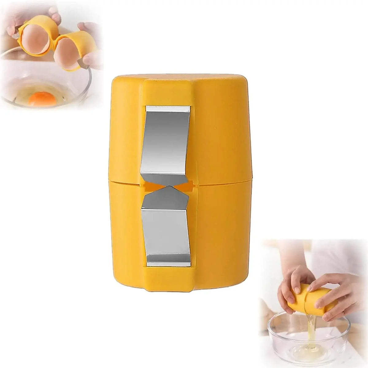 Multifunctional Egg Shell Opener Handheld Egg Cracker