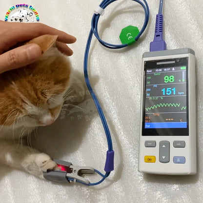 Portable Monitor Multi-parameter Pulse Oximeter