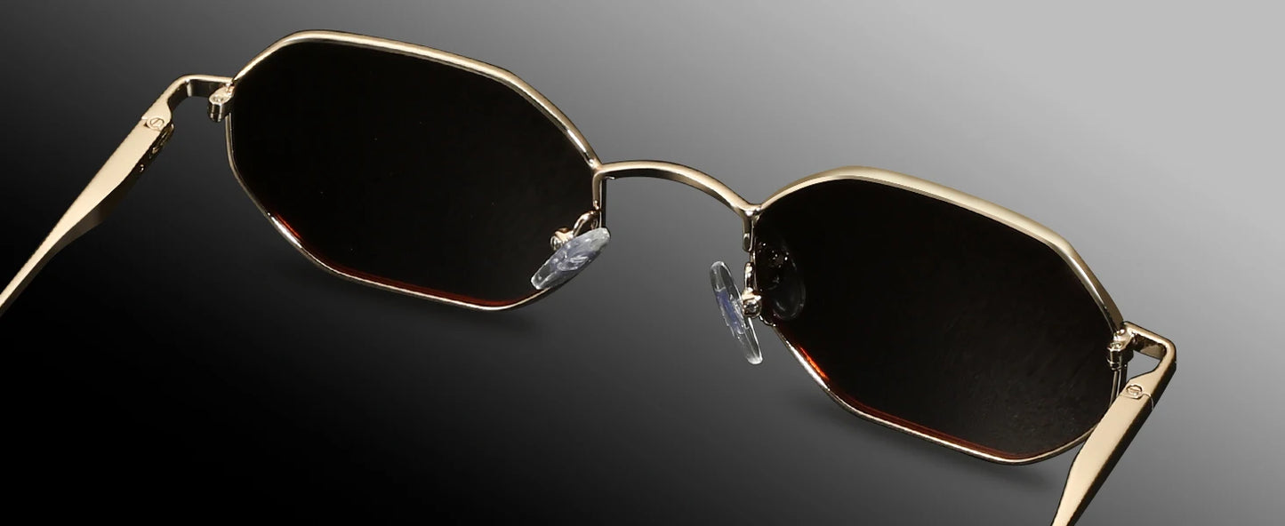 Small Polygon Polarized Sunglasses Anti-Glare