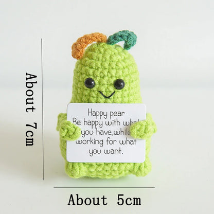 Positive Energy Potato Doll Home Decoration Mini Plush Knitting Wool