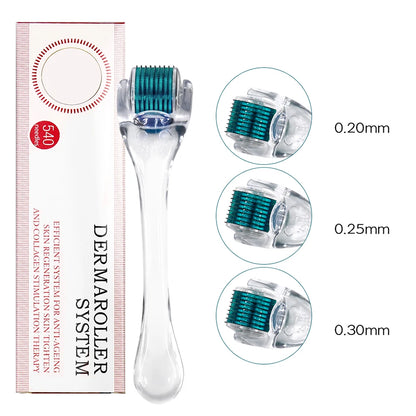 540 Needles Roller Skin Care Microneedling Face Roller