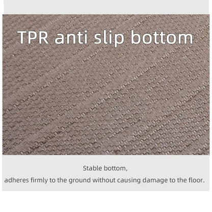 Large sized striped rubber bottom corridor carpet carp