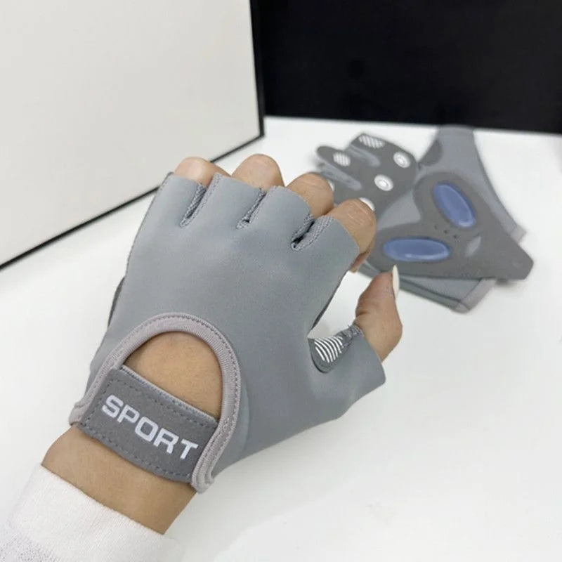 Fitness Cycling Gloves Men Women Anti Slip Shock-Absorbing