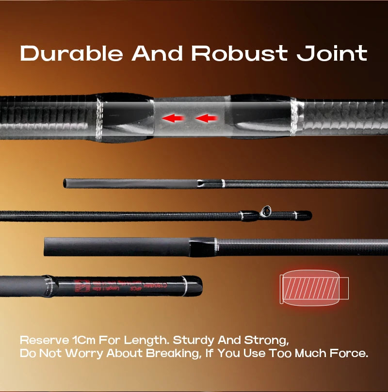 Seasir Salminus XF M/MH Spining & Casting Fishing Rod
