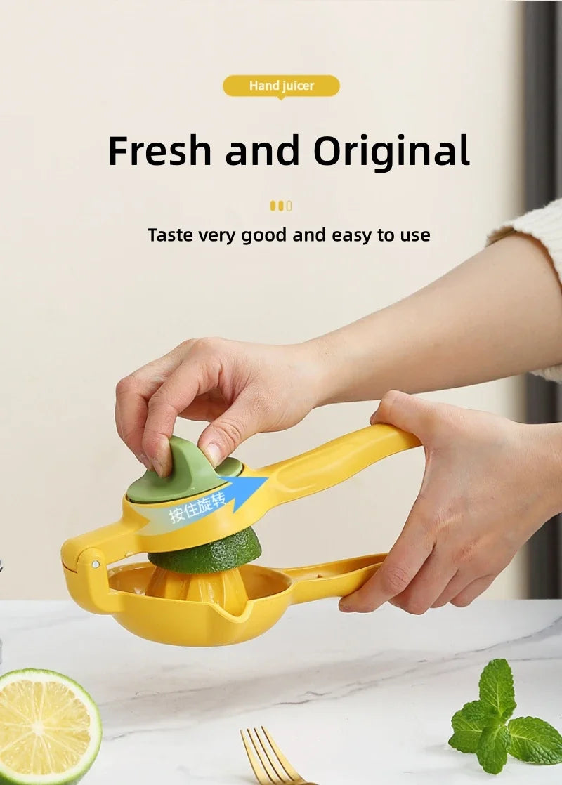 Hand Juicer Lemon Lime Squeezer Get Every Last Drop