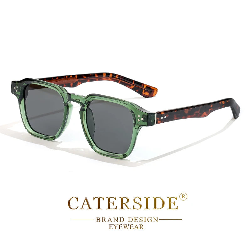 Square Fashion Sunglasses Men Core Insert Temple