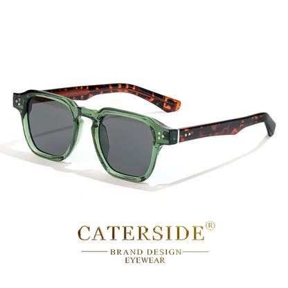 Square Fashion Sunglasses Men Core Insert Temple