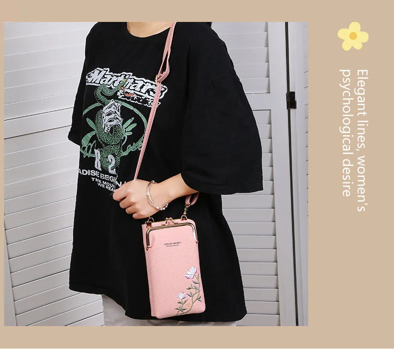 Fashion Women Small Crossbody Bag for mobile phone