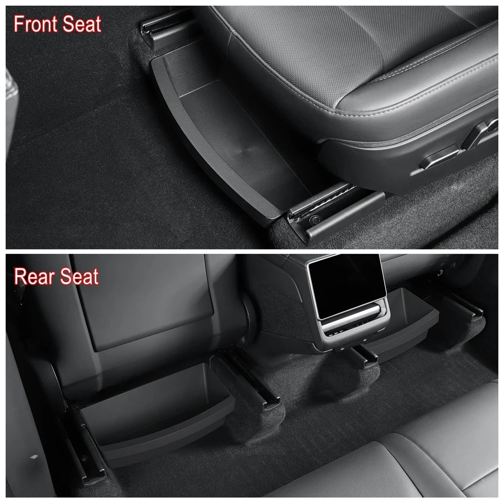 Under Seat Storage Box Organizer for Tesla Model