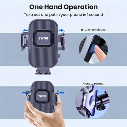 Cell Phone Holder for Car Dashboard Windshield Phone Mount