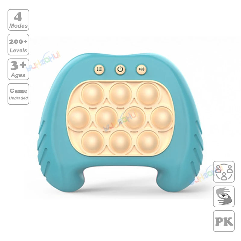 Electronic Pop Light Up Game Handle Toys for Children