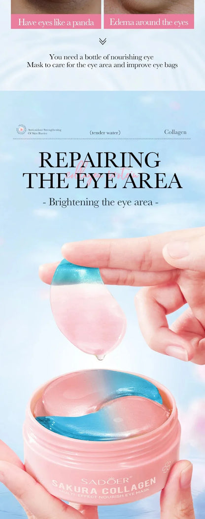 Sakura Collagen Eye Mask Anti Dark Circles Moisturizing