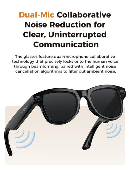 World Premiere Smart AI Glasses 4K HD 800W Pixel Camera