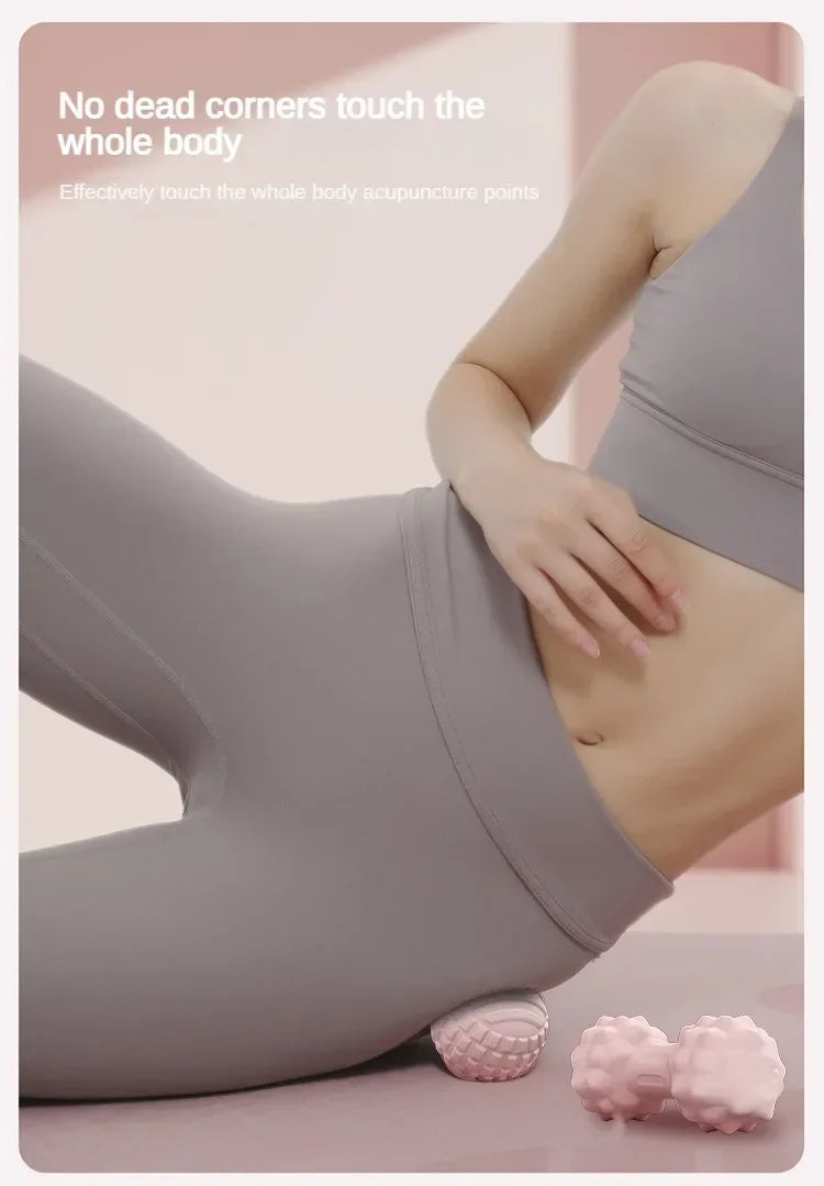 Yoga Foot Massage Ball Deep Acupressure Muscle Relaxation