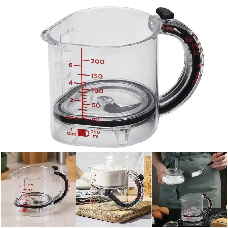 Adjustable Measuring Cup Multi-Functional Measuring Cup