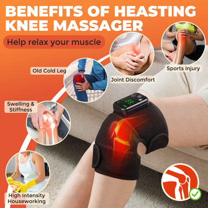 3 in 1 Cordless Thermal Knee Pad Knee Shoulder Massager